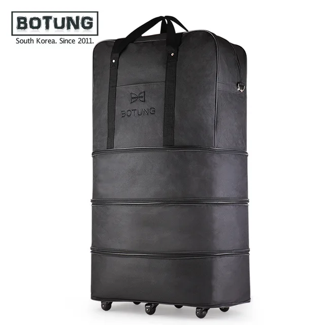 Large capacity Three Tier Expandable folding bag Oxford cloth Bag
