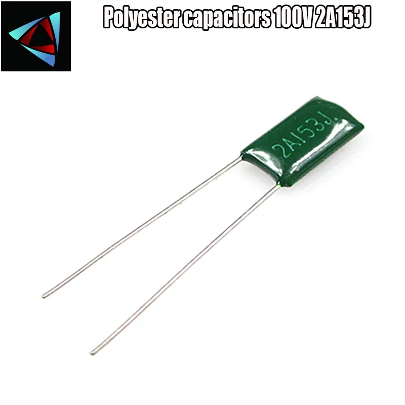 30 шт. полиэфирный пленочный конденсатор 100 в 15NF 2A153J|100 nf|polyester film capacitorfilm capacitor |