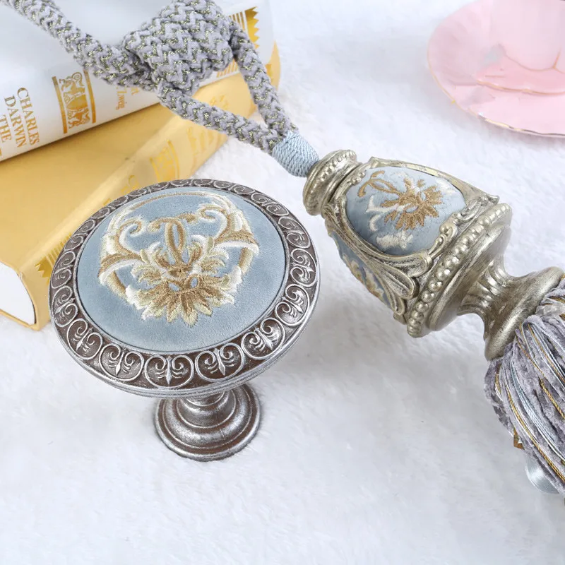 XWL Boutique 4 шт./компл. 2 занавески с крючками кисточки веревки ремни Пряжка держатель