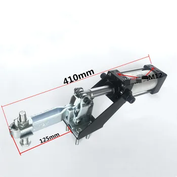 

DE-STA-CO Pneumatic Hold Down Clamp 450KG Holding Capacity 410mm Length 12047A