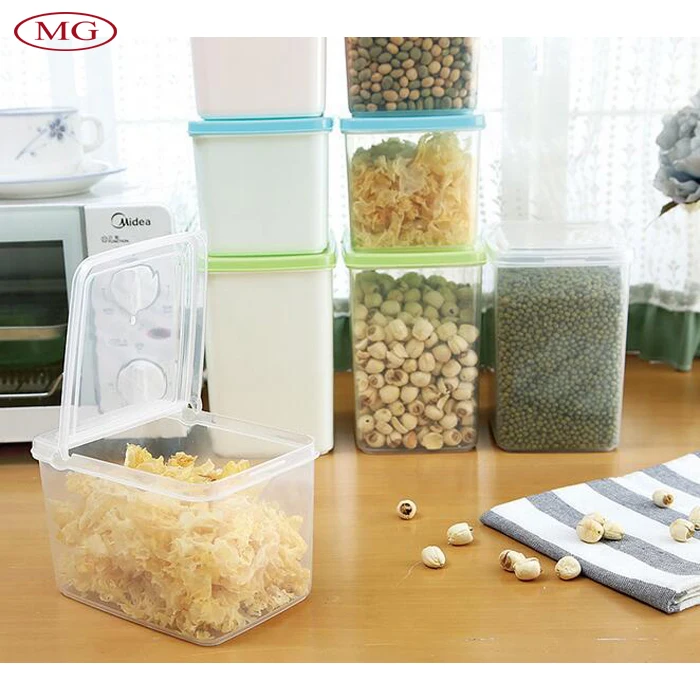 Food Rice Grain Storage Containers Box Bin Kitchen Antibacterial Grains