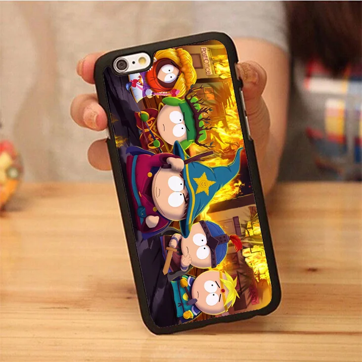 South Park The Stick Of Phone Cases OEM For iPhone 6 6S Plus 7 5 5S 5C SE 4S Soft Rubber Back Cover Shell |