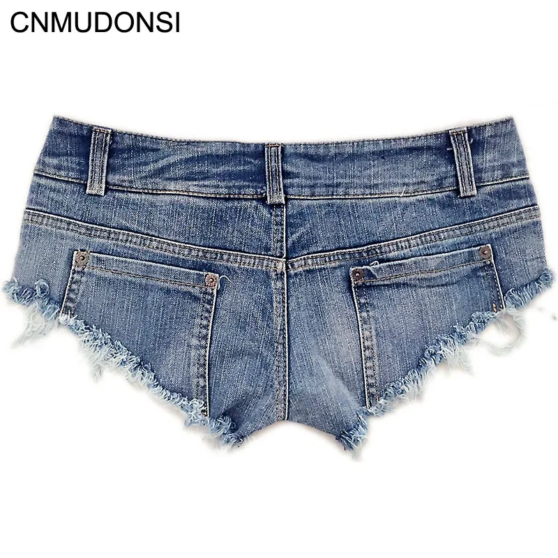 CNMUDONSI женские шорты Летние Стильные женские джинсовые шорты с низкой талией сексуальные Клубные короткие женские джинсовые шорты Pantalon Corto Mujer