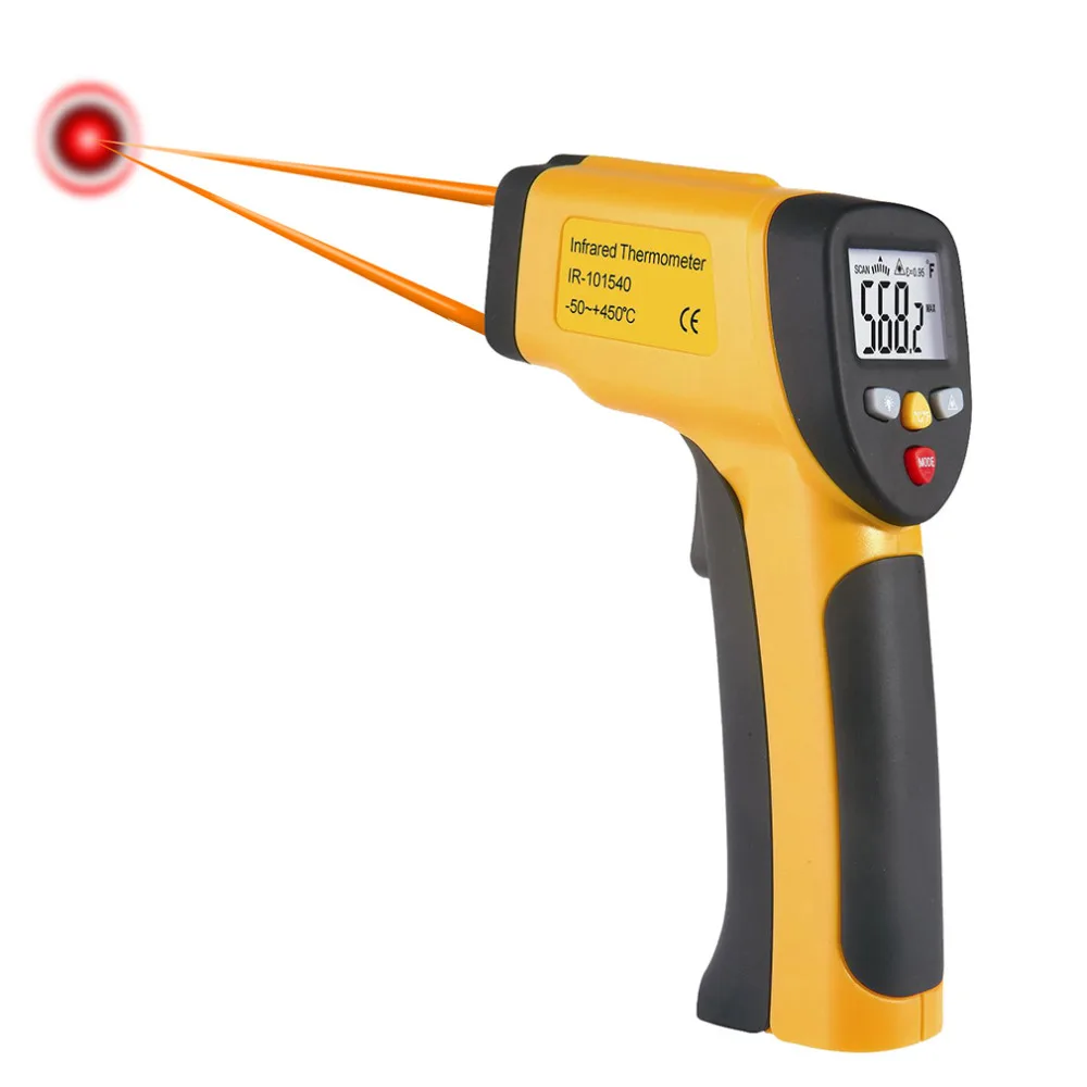 

Multi Purpose Dual Laser LCD Display IR Infrared Thermometer -50 To 1050 Degree Celsius Temperature Meter Sensor HT-819
