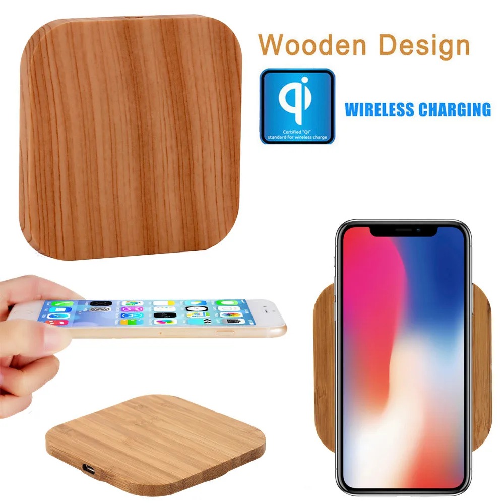 

New QI Wireless Charging Station Wireless Charger Charging Pad For Iphone 8/8 Plus/X Car Charger Wireless Charger