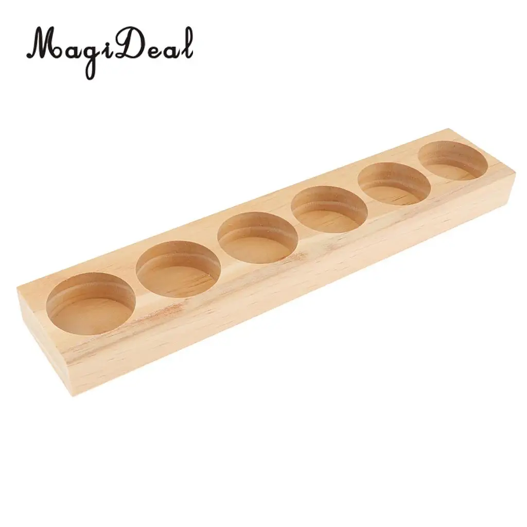 2X High Quality Wood Essential Oil Displaying Storage Rack Holder Organizers TWO LAYERS AND ONE LAYER	