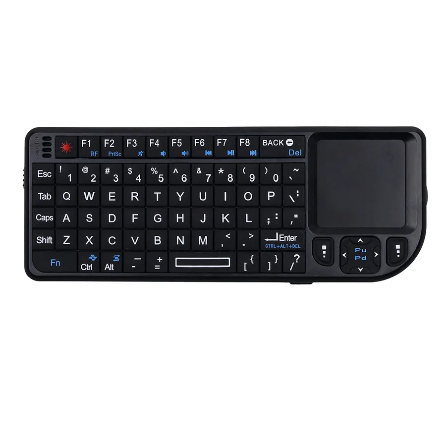 kebidumei Mini Wireless Keyboards Air Mouse 2.4G Handheld Touchpad For