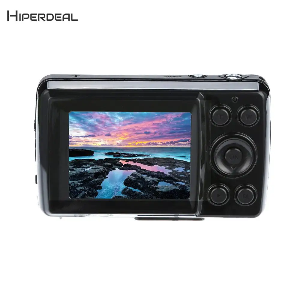 HIPERDEAL Professional DV Digital Mini Camera 2.4 Inch HD Screen Digital Camera 16MP Anti-Shake Face Detection Camcorder Gift