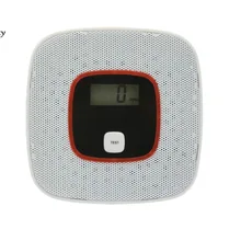 Yobangsecurity домашний безопасности независимые Угарный газ сигнализация предупреждающая о возможности отравления детектор ЖК-дисплей Дисплей фотоэлектрический датчик угарного газа Сенсор