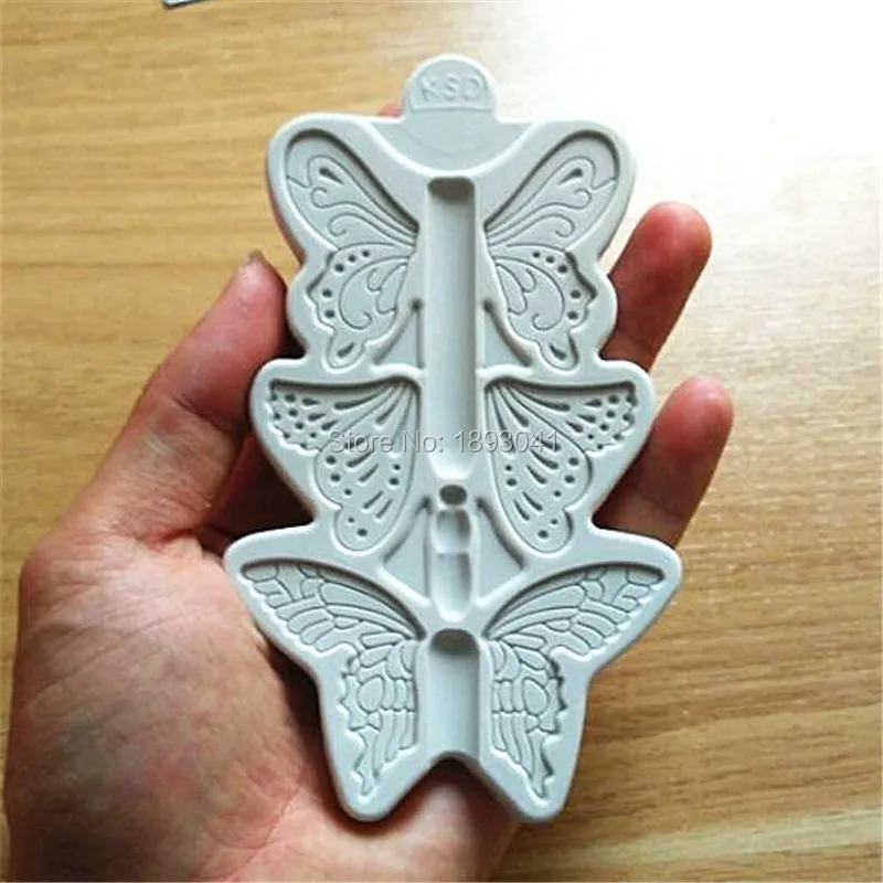Lace Butterfly Silicone Cake Mold, Frozen Cake Decorative Tool, Bakery Kitchen SQ1730