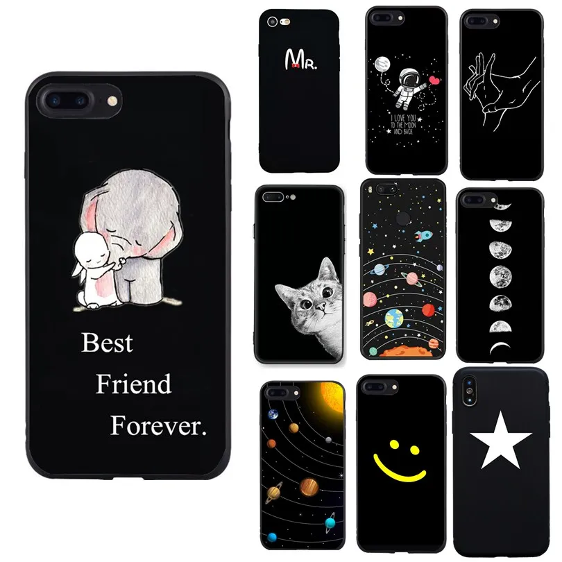 

For Funda Huawei P20 Lite Phone Case Silicon Back Cover Capas For Huawei P Smart P8 P9 Lite 2017 mini Mate 10 P10 Lite Cases