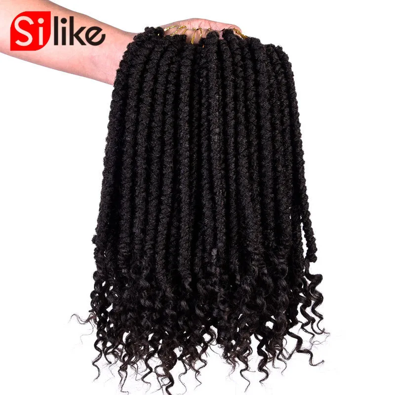 

12" Senegalese Spring Twist Crochet Braids Hair Passion Synthetic Hair Extensions Loose Ends Twists Braids 120g/pack