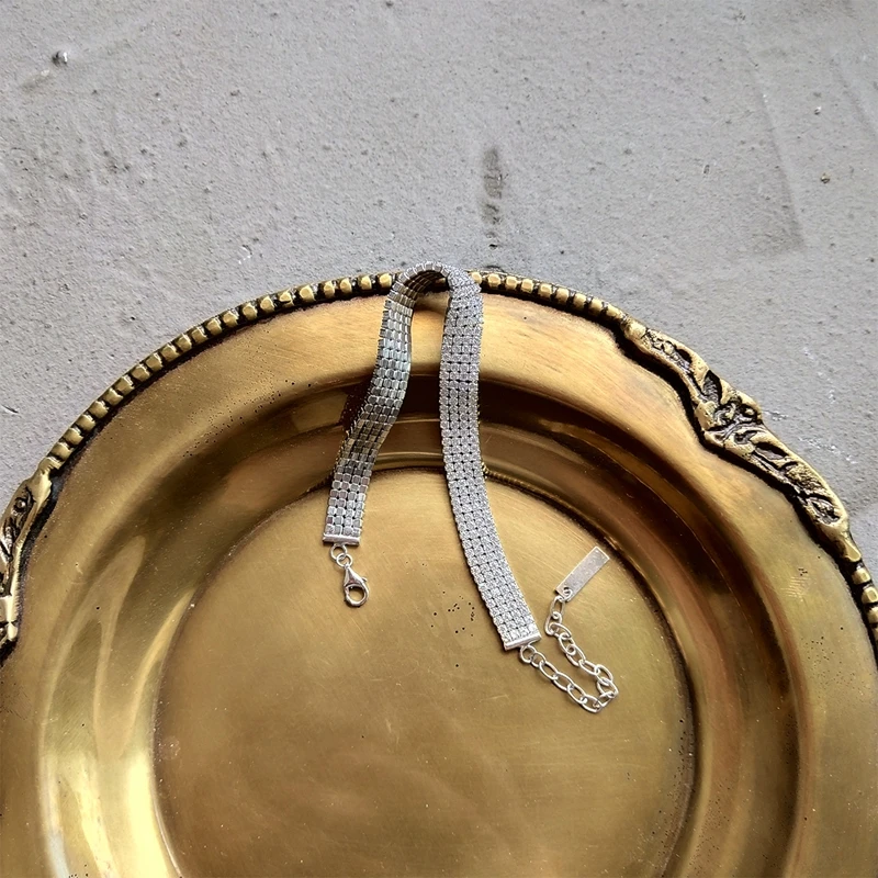 Стерлинговое Серебро 925 пробы, четыре слоя, Полный AAA циркон, браслеты из серебра, модные романтические браслеты для вечеринок для женщин, женские ювелирные изделия
