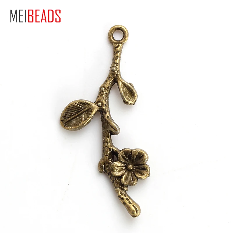 

MEIBEADS Vintage Zinc Alloy Antique Bronze Tree Strip Charm pendant For Bracelet&Necklace Jewelry Hand Making Accessories EY4871