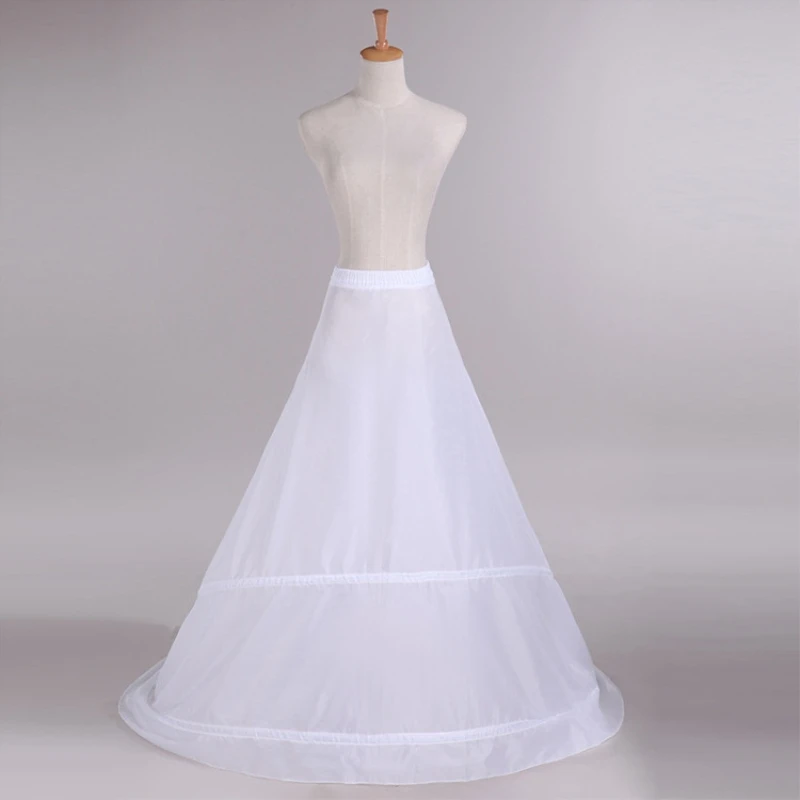 Нижние юбки для свадебных платьев для свадебного платья трапециевидная юбка с коротким шлейфом Свадебная кринолиновая аксессуары