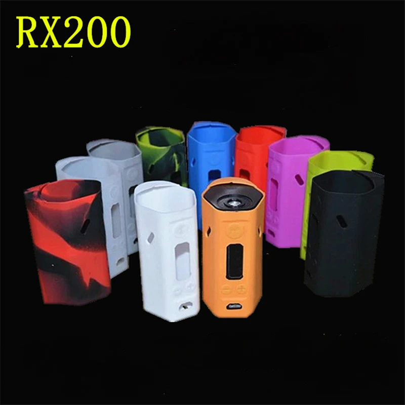 50 шт. * Wismec Reuleaux RX200 силиконовый чехол VS XCube II 160W wrap/Snowwolf mini 75w/istick 100w cover/ IPV D3 skin/ Nebox