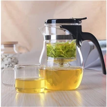 Samadoyo ручной работы Drift Чайник Китайский Чайный набор кунг-фу пищевой стеклянный чайный стакан из нержавеющей стали A16 600 мл изысканный чайный горшок