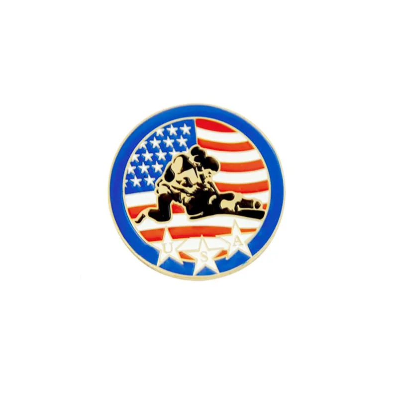 Custom Christmas Gifts Metal Soft Enamel Pin Badges k200358 | Дом и сад