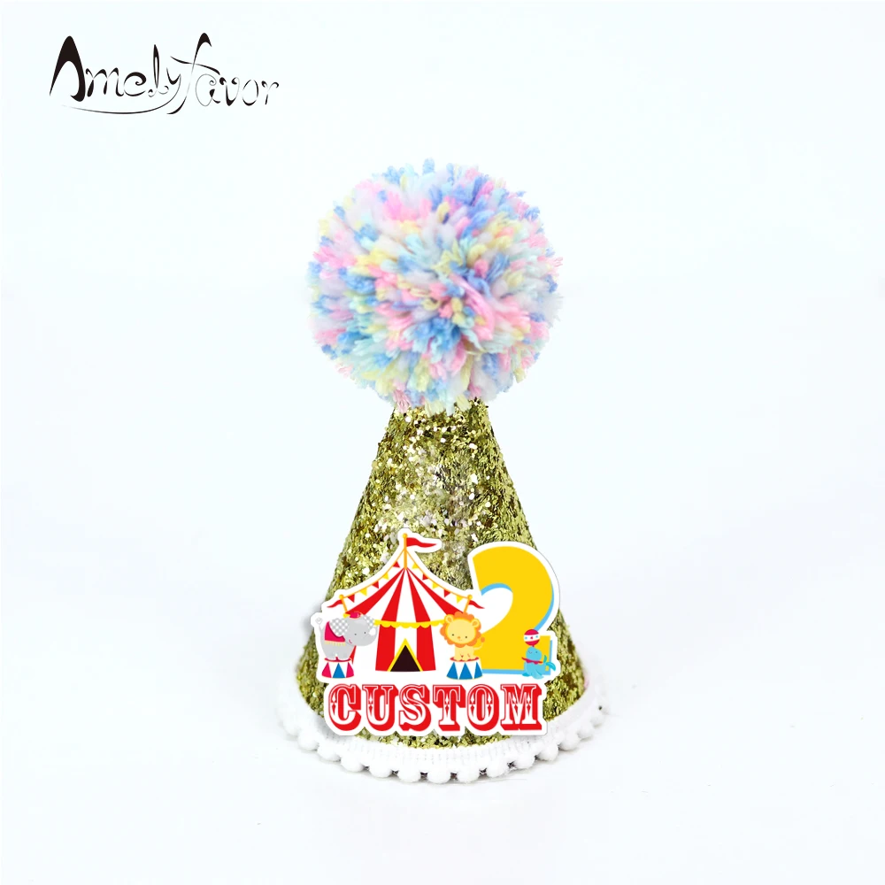 

Circus Theme Birthday Party Hat Photo Shoots Decoration Circus Party Decorations Supplies Kids Birthday Baby Shower Custom-Made