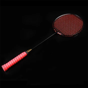 KAILITE 4U 80g Strung Badminton Racket Professionele Carbon Badminton Racket 30-32LBS gratis Grips en Polsband