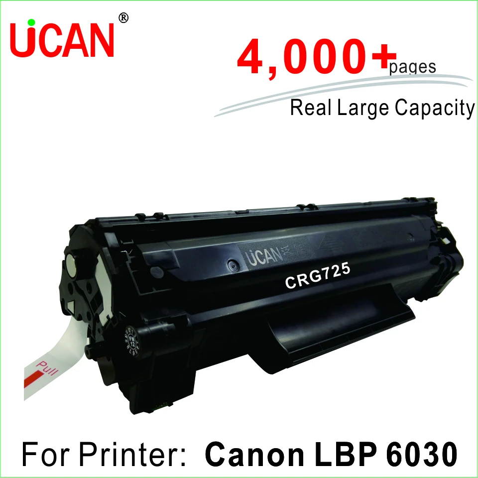 Совместимый Canon LBP 6030 6030 Вт 6020 6040 принтер 325 725 картридж 4000 страниц большой емкости многоразового тонера