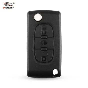 

Dandkey CE0536 CE523 HCA VA2 3B Remote Fob Car Key Cover For Citroen C2 C3 C4 C5 C6 C8 For Peugeot 407 307 308 607 Key Shell
