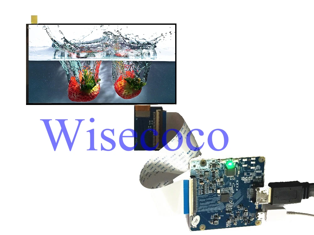 

5.5 inch 1440x2560 2K IPS LCD screen display with HDMI top MIPI controller board for Raspberry Pi 3