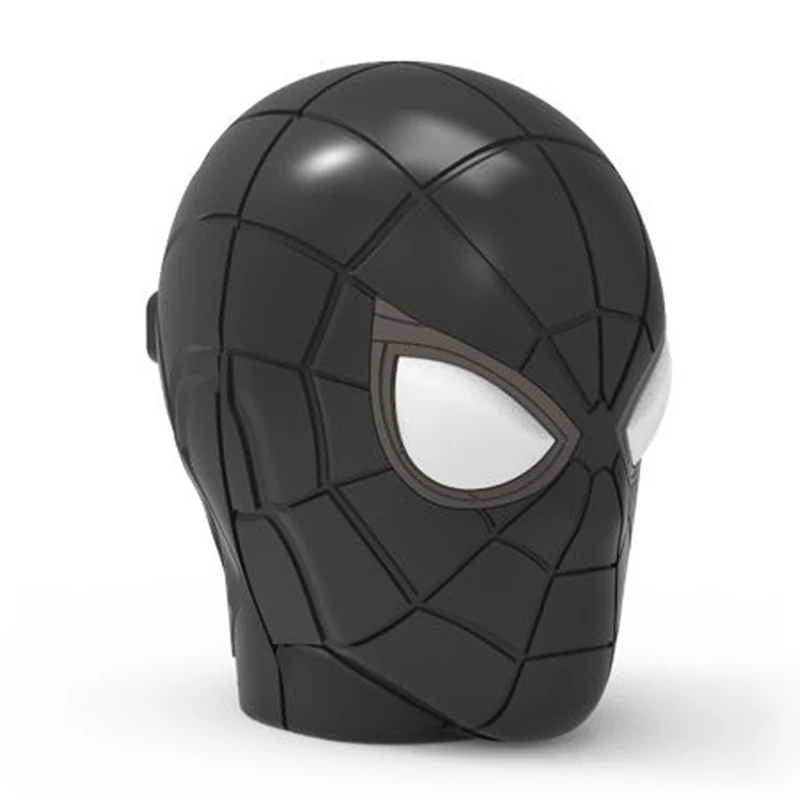 Phantom Spiderman беспроводной Bluetooth динамик Герой Мультфильм Стиль Портативный Bluetooth мини динамик - Цвет: BLACK