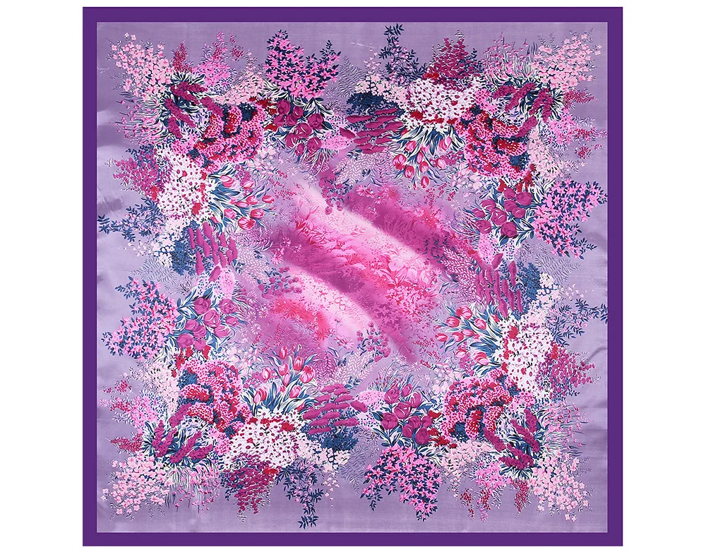 floral print scarf (2)