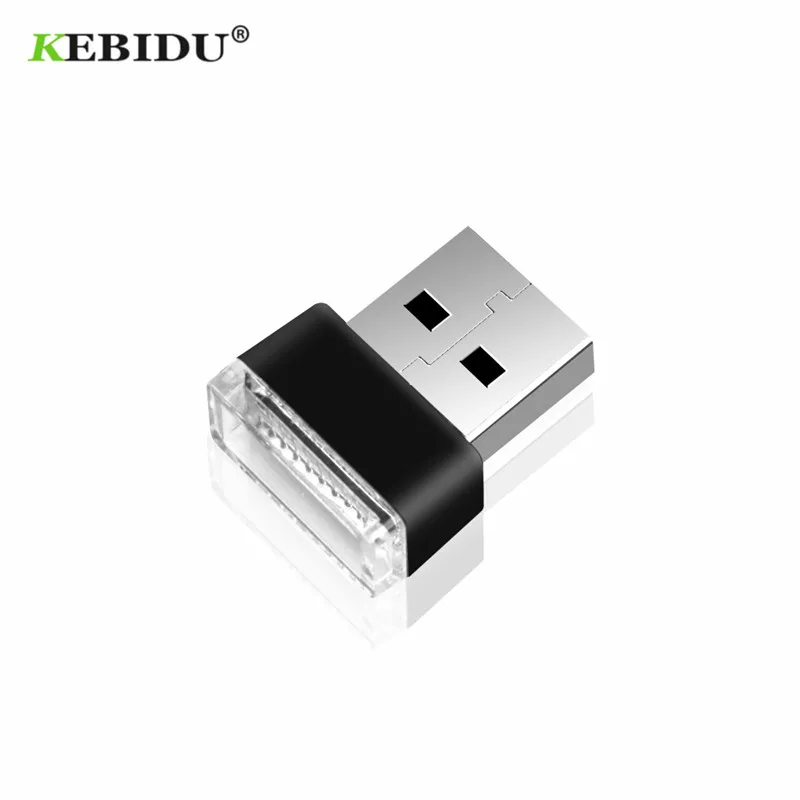 Миниатюрная Светодиодная лампа KEBIDU с USB интерьсветильник ная подключи и играй