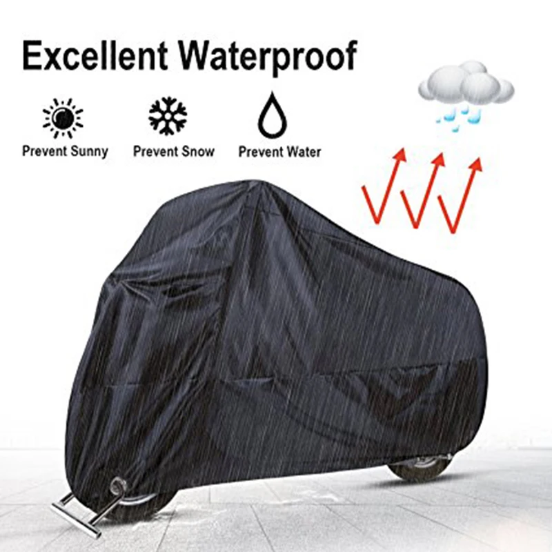 Kayme motocicleta cubierta impermeable al aire libre interior XXL motocicleta Cruisers Street Sport cubierta de protección UV lluvia