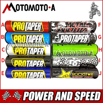 

New 7/8" Handlebars Crossbar Bar Pad Molded 8" Round Bar Pad Handlebar Pad Motocross Motorcycle Enduro Quad ATV CRF DTR PIT BIKE