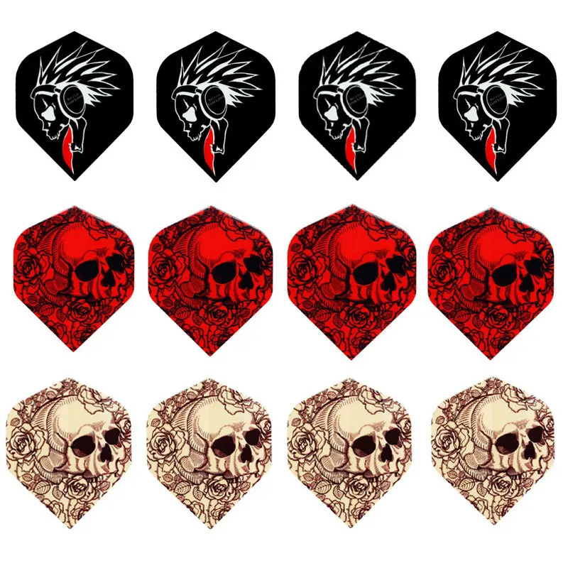 

MRTNAN Professional 6/9/12/24/30/60pcs 2D Bling Laser Tail Flight professional darts flights set high quality dart wing