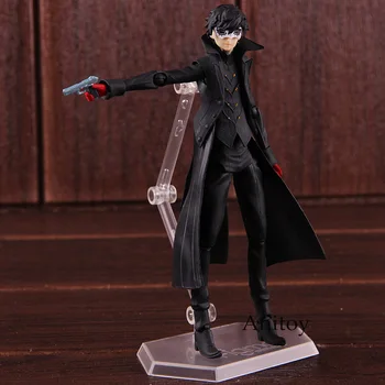 

Persona 5 Figure Action Shujinkou and Morgana Joker Ver. Figma 363 PVC Collectible Model Toy