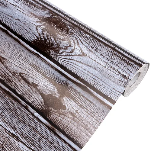Rainqueen 10 м виниловые самоклеющиеся обои в рулонах, деревянная мебель, наклейки на стену, кухонный шкаф, домашний декор "сделай сам", водонепроницаемый - Цвет: Retro Wood