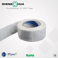 2000 шт./рулон клейкой RFID этикетки пустые настройки доступны UHF RFID стикер широкое применение для RFID Считывателя