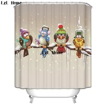 LzL Home Europe Style Eco-friendly Polyester Fabric Shower Curtains Lover Owl Dog Modern Design Bathroom Curtain Waterproof LzL Home Europe Style Eco-friendly Polyester Fabric Shower Curtains Lover Owl Dog Modern Design Bathroom Curtain Waterproof