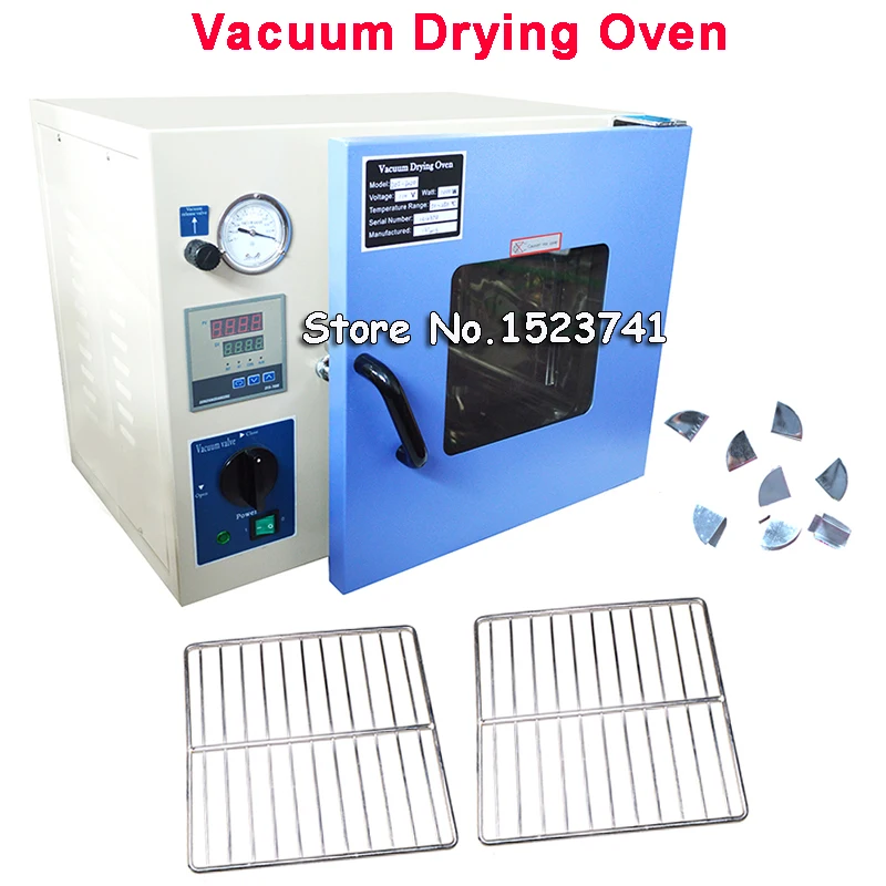 

Professional Lab Equipment DZF-6020 Size 12 x 12 x 11" 0.9 Cu Ft Digital Vacuum Drying Oven 110V 220V 480F