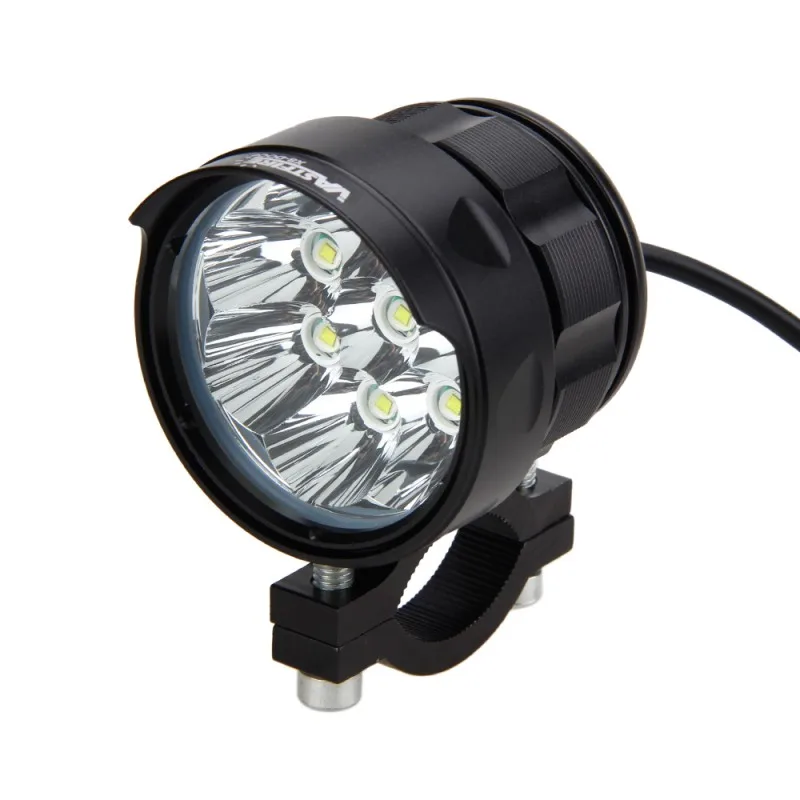  2PCS 5 Modes 80W 6000LM 6500K 8x XM-L T6 LED Motorcycle Spot Light Motorcycle Driving Light Lamp le - 32919093835