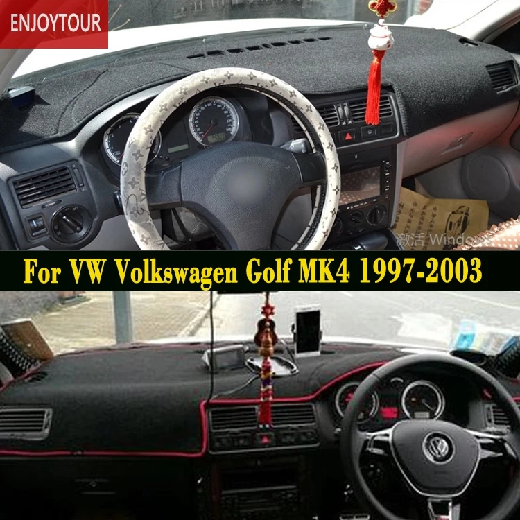 

Car Dashmats Car-styling Accessories Dashboard Cover For VW Volkswagen Golf 4 Golf4 Mk4 1997 1998 1999 2001 2002 2003