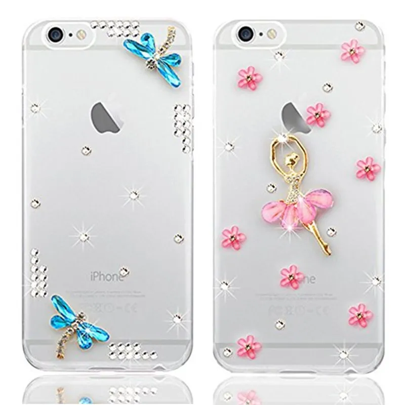 3D Блестящий блестящий чехол ручной работы для iPhone XS MAX XR SE 6 6s 7 8 Plus 5 5S X|for iphone|cute