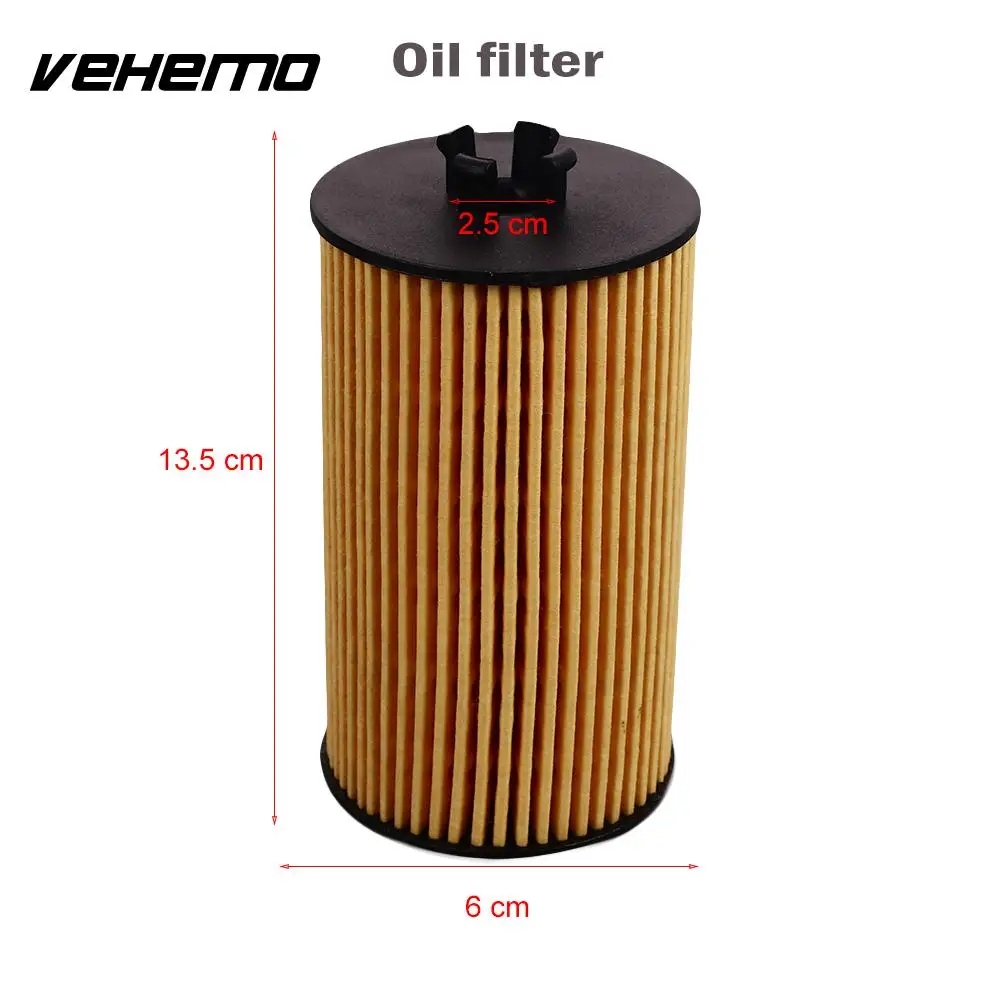 

Vehemo HU6122X Oil Filter Auto Accessories Auto Oil Filter Fits Multiple Models Car Oil Filter Car Accessories for Cruze Buick