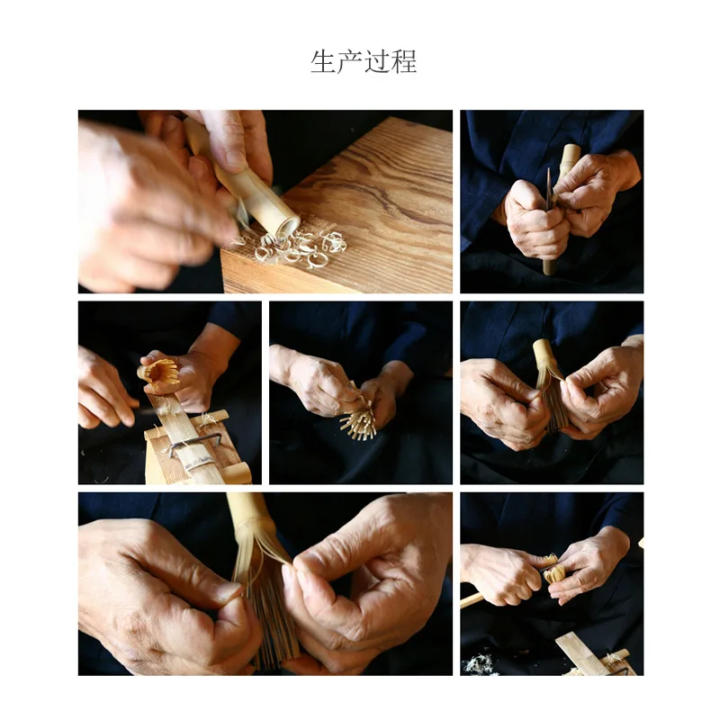 

Bamboo Tea Whisk Matcha Point Green Tea Powder Appliance Matching Tool 66CY