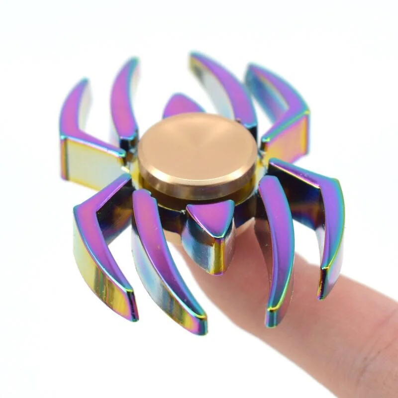 Новый Непоседа блесны ручной spinner фиджеты для СДВГ сенсорными украсить палец Spinner Металлический для аутизма и СДВГ взрослых анти-стресс