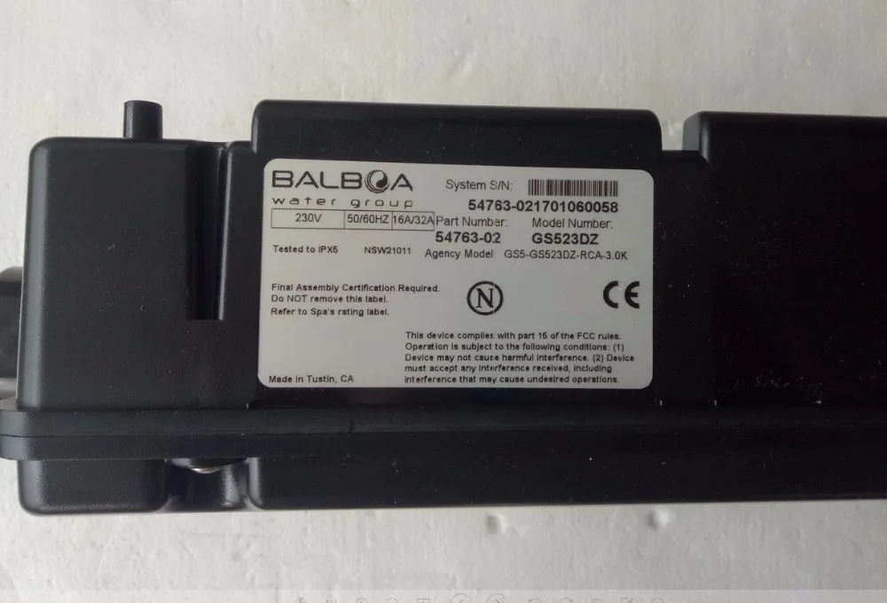 Набор контроллеров для спа ванн Бальбоа GS523DZ панели VS801D|panel|panel boxpanel control |