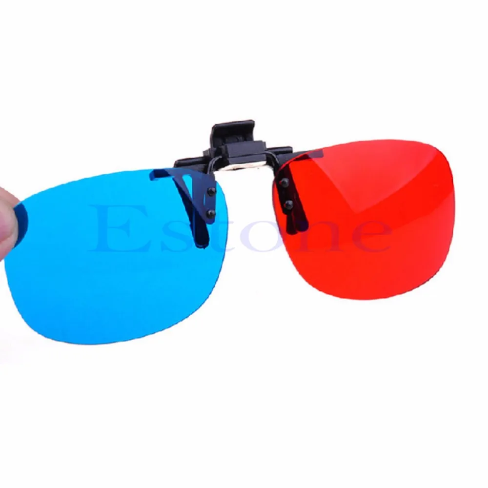 2017 Newest Red Blue Glasses Hanging Frame 3D 3D Glasses Myopia Special