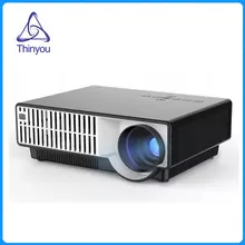 Thinyou LED Projector Business Home Theater Multimedia Support FULL HD 1080P HDMI/USB/AV/SD/VGA for PC Laptop Games