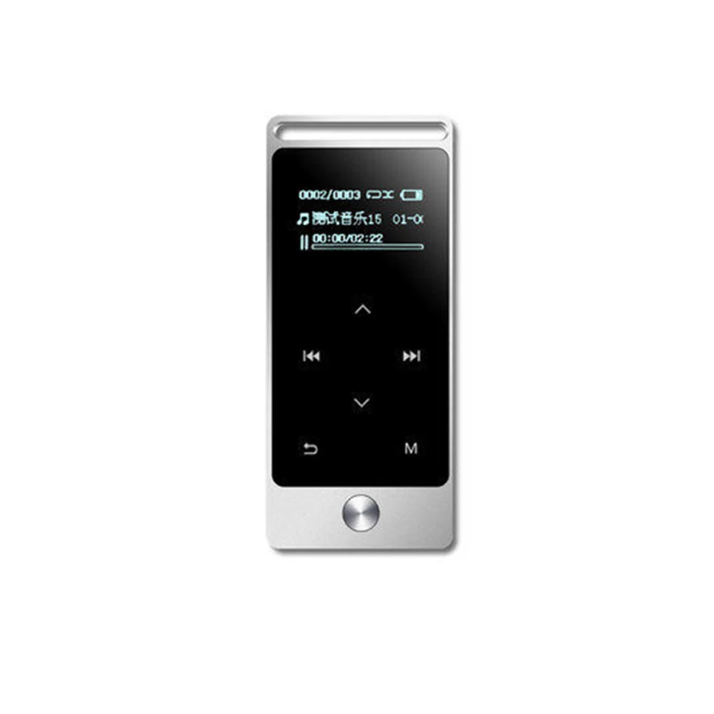 BENJIE S5 сенсорный экран HIFI MP3 плеер 8 Гб BENJIE S5 металлический высококачественный звук, музыкальный плеер без потерь, поддержка TF карты - Цвет: Белый