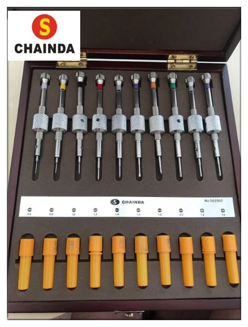 

Free Shipping CHAINDA Bergeon Style Watchmakers Precision Screwdriver 10 Piece Set Brand New