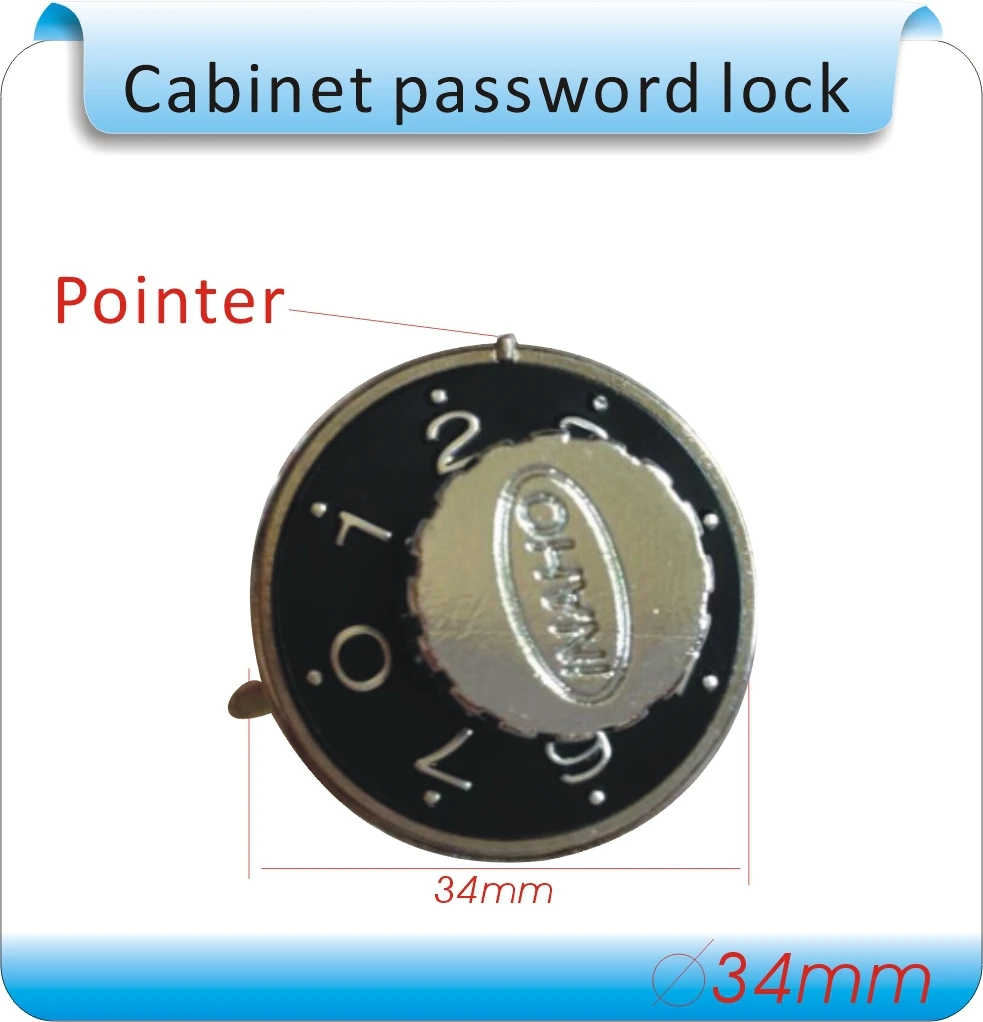 

DIY X-119 be easy install 2 digits alloy mail lock/ cabinet password lock/ Fixed password
